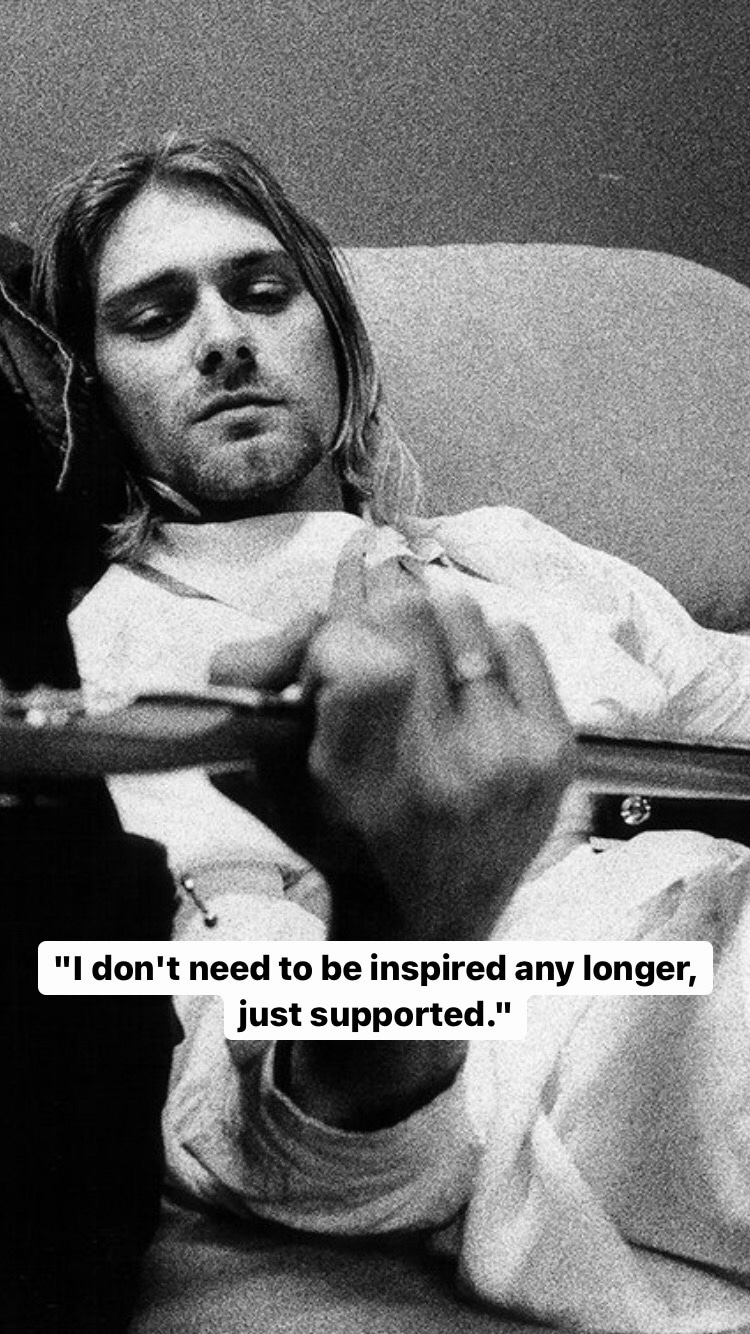 Photo of Kurt Cobain