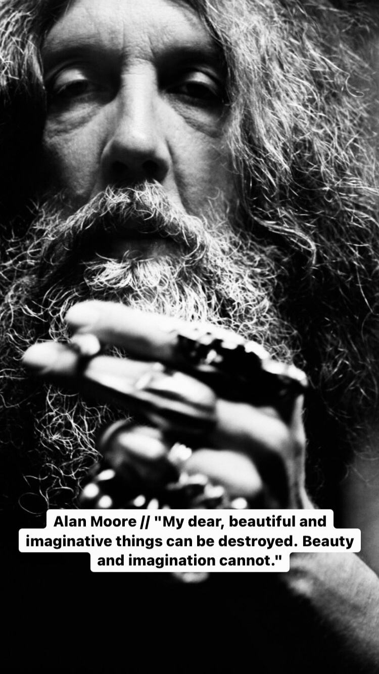 Photo of Alan Moore