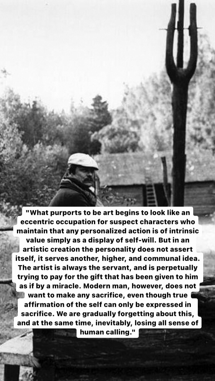 Photo of Andrei Tarkovsky