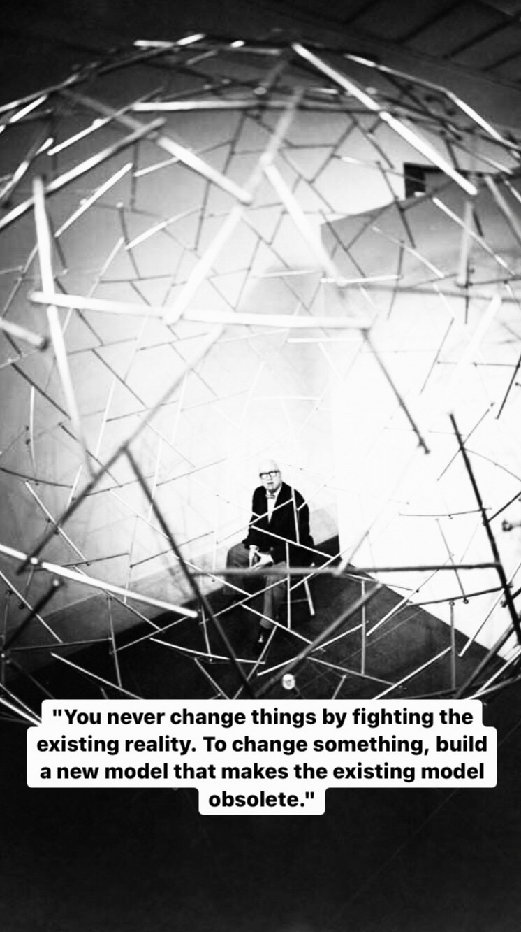 Photo of Buckminster Fuller