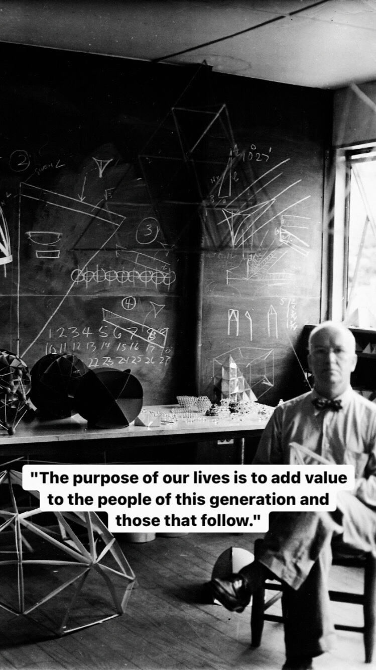 Photo of Buckminster Fuller