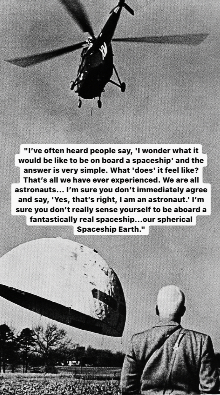 Photo of Buckminster Fuller