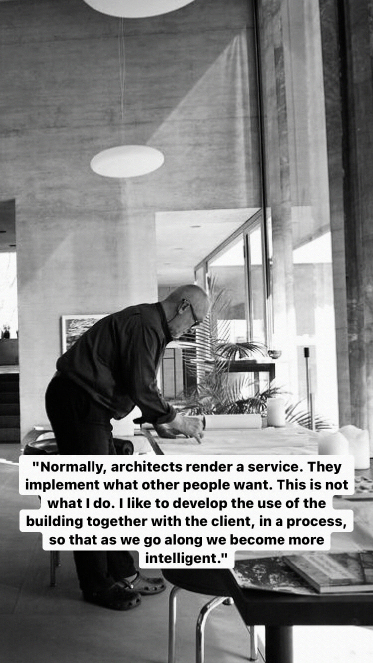 Photo of Peter Zumthor