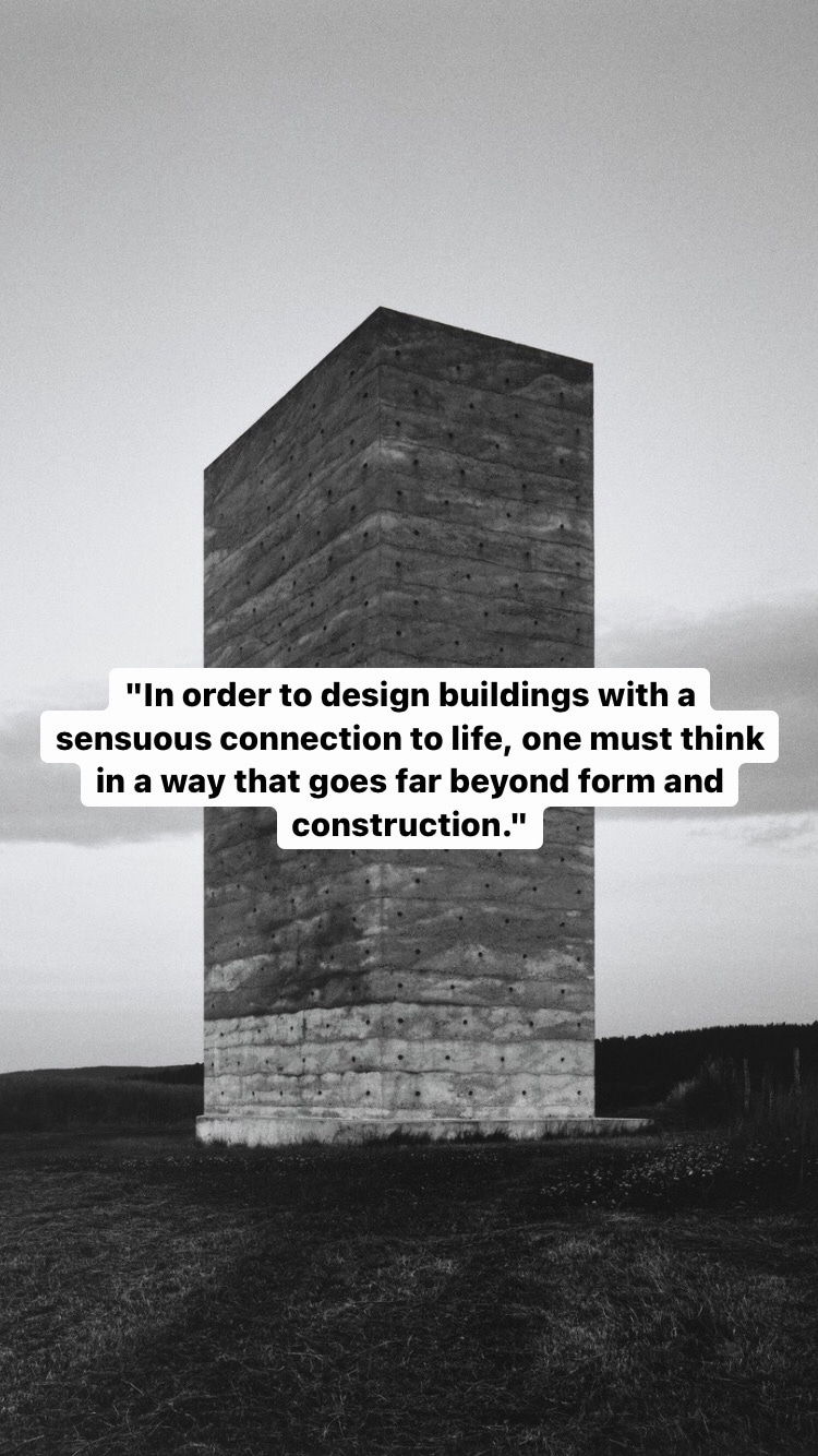 Photo of Peter Zumthor