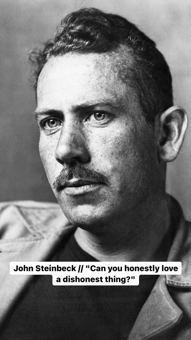 Photo of John Steinbeck
