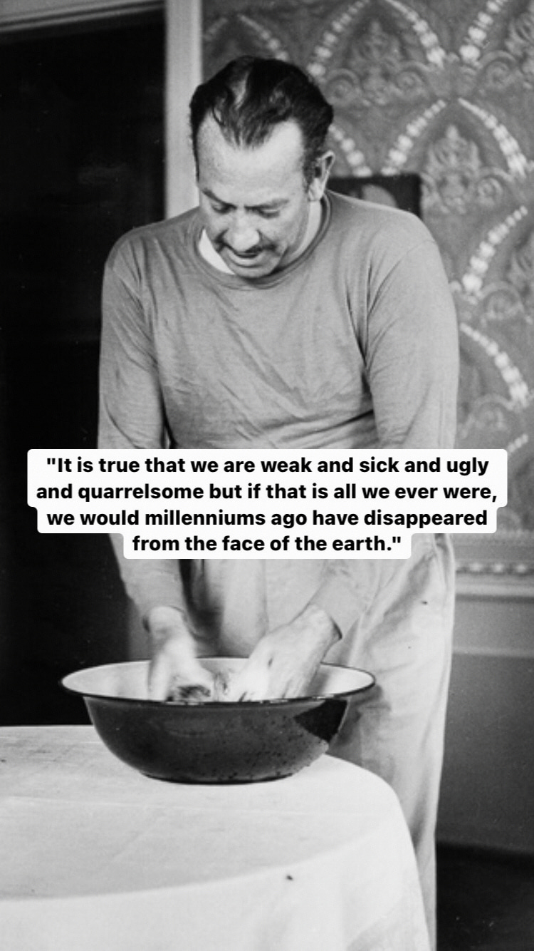 Photo of John Steinbeck