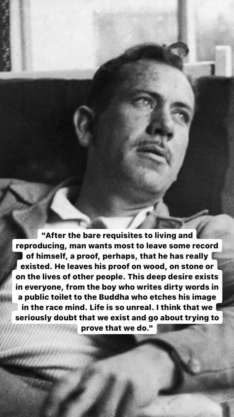 Photo of John Steinbeck