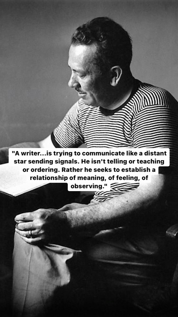 Photo of John Steinbeck