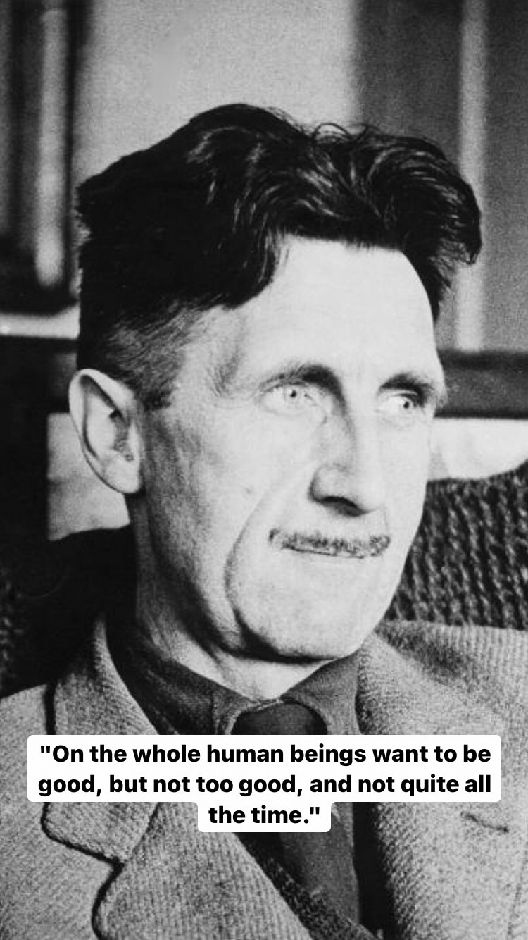 Photo of George Orwell