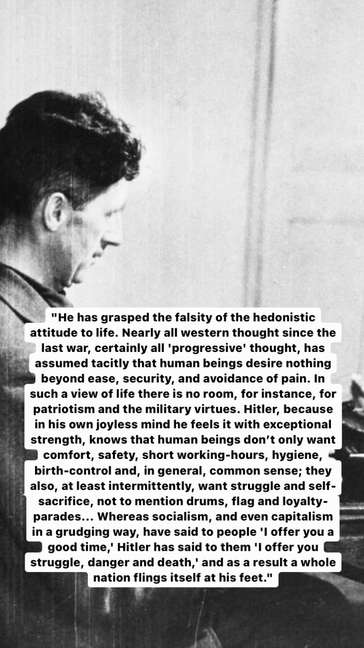 Photo of George Orwell