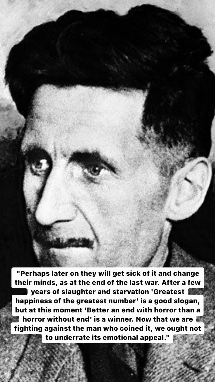 Photo of George Orwell