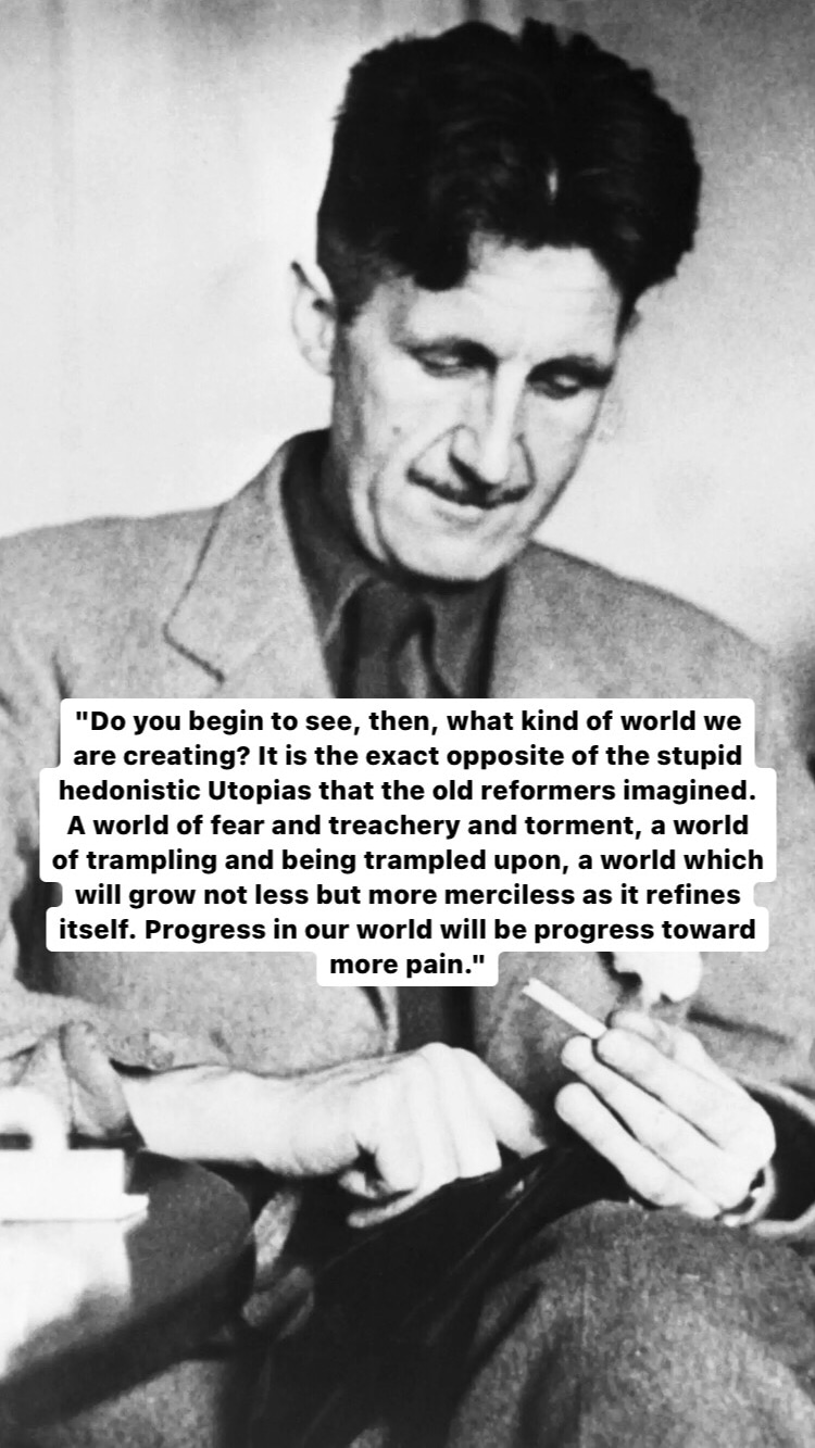 Photo of George Orwell