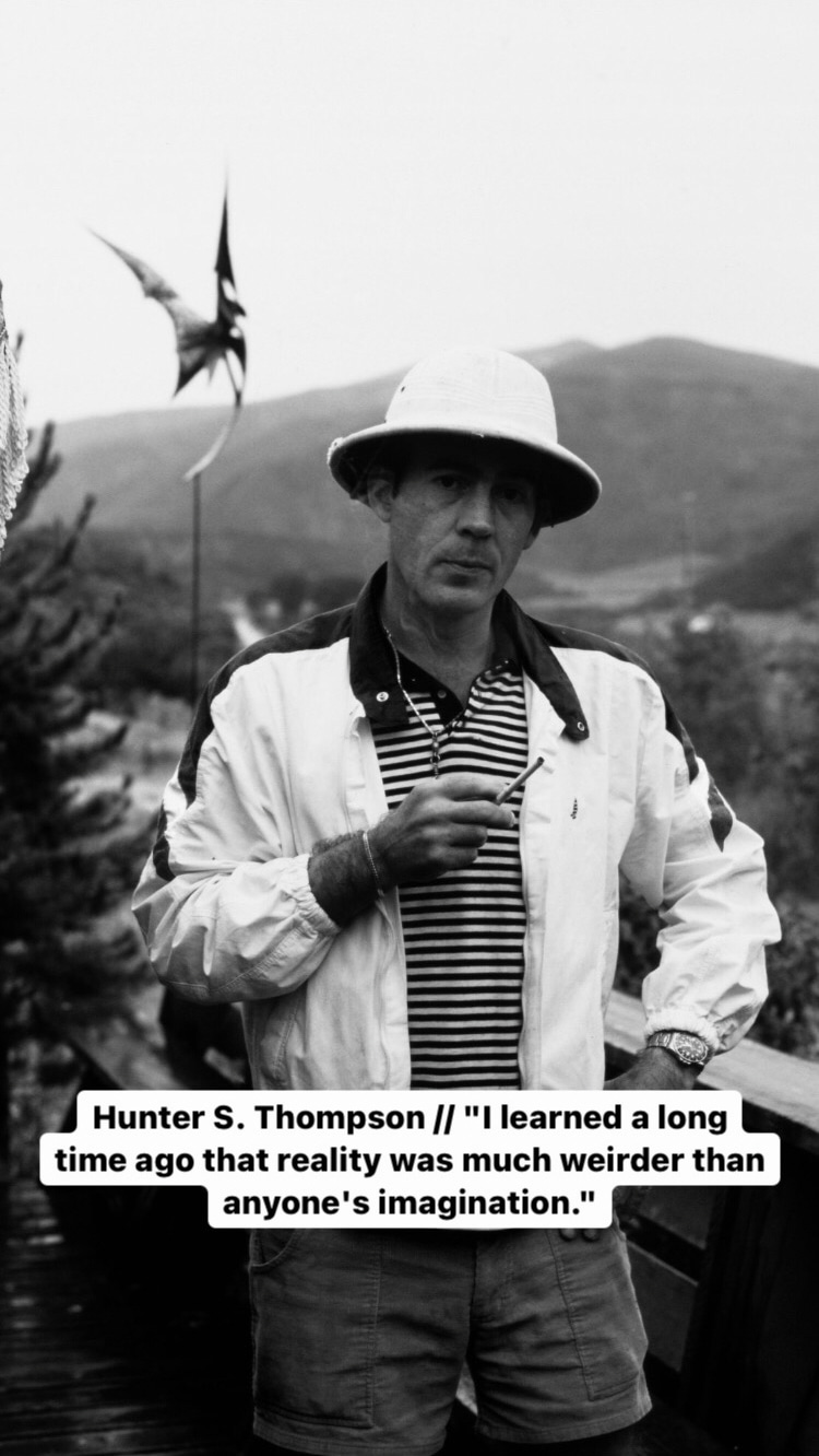Photo of Hunter S. Thompson