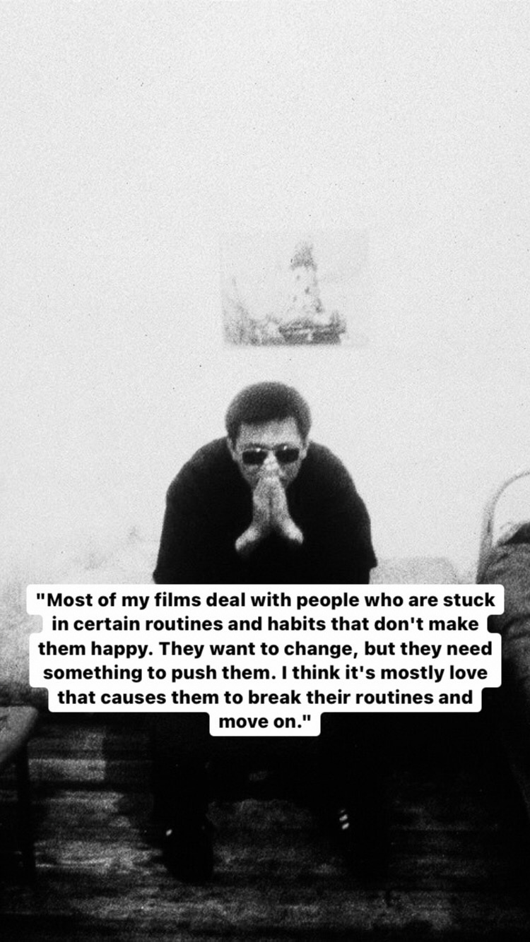 Photo of Wong Kar-wai