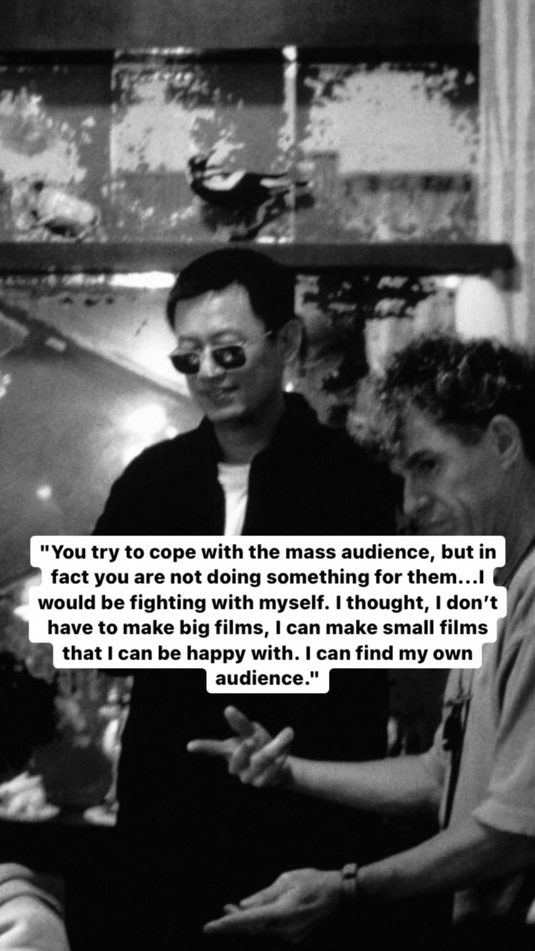 Photo of Wong Kar-wai