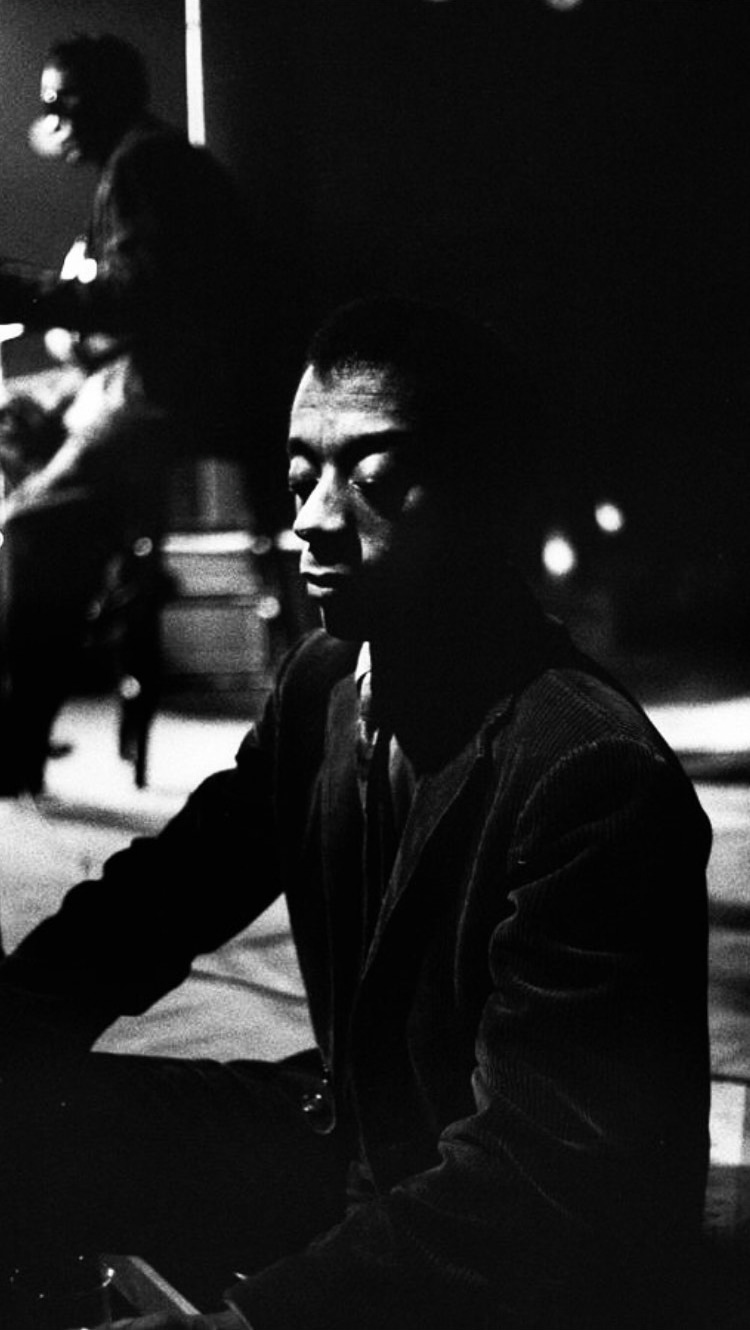 Photo of James Baldwin