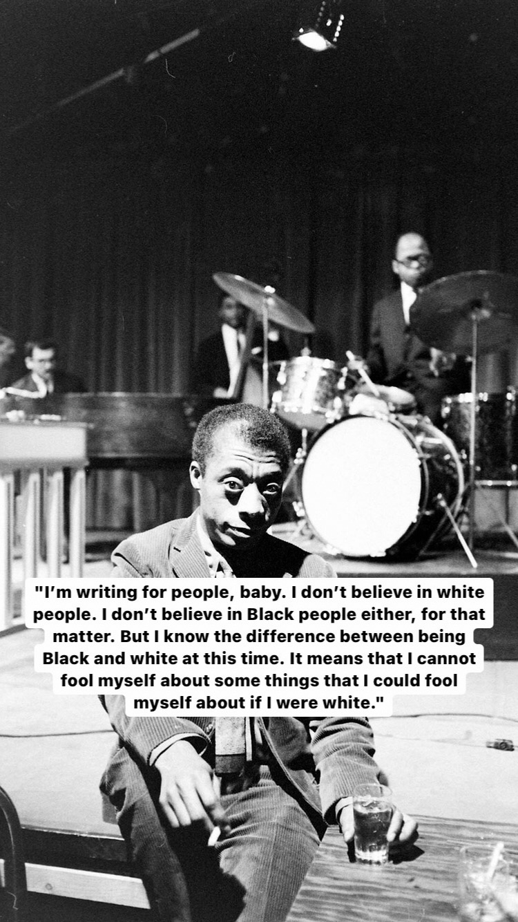 Photo of James Baldwin