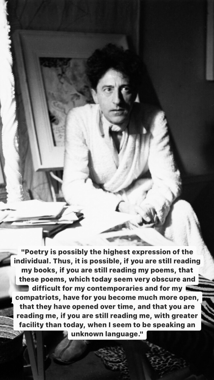 Photo of Jean Cocteau