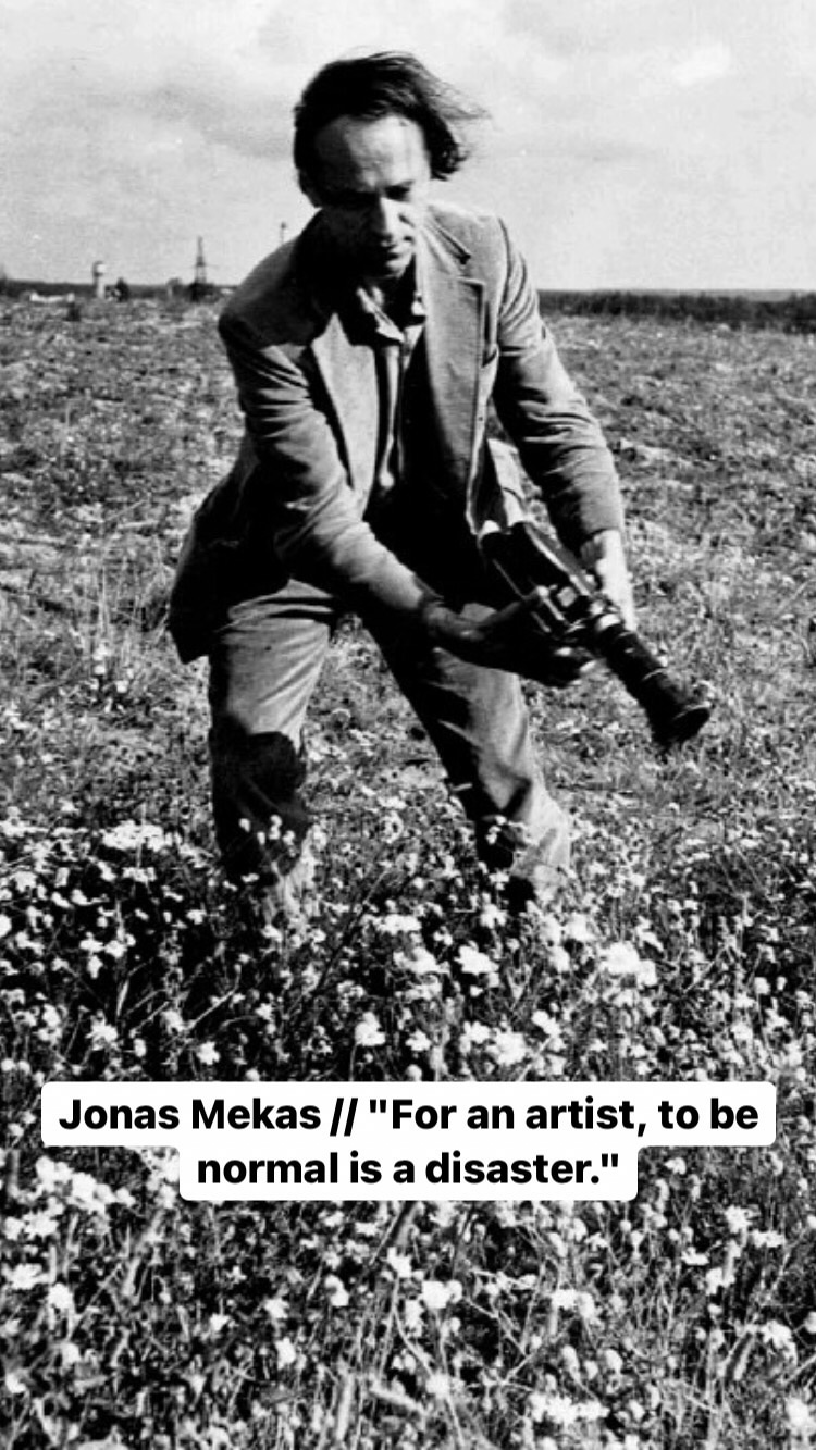 Photo of Jonas Mekas