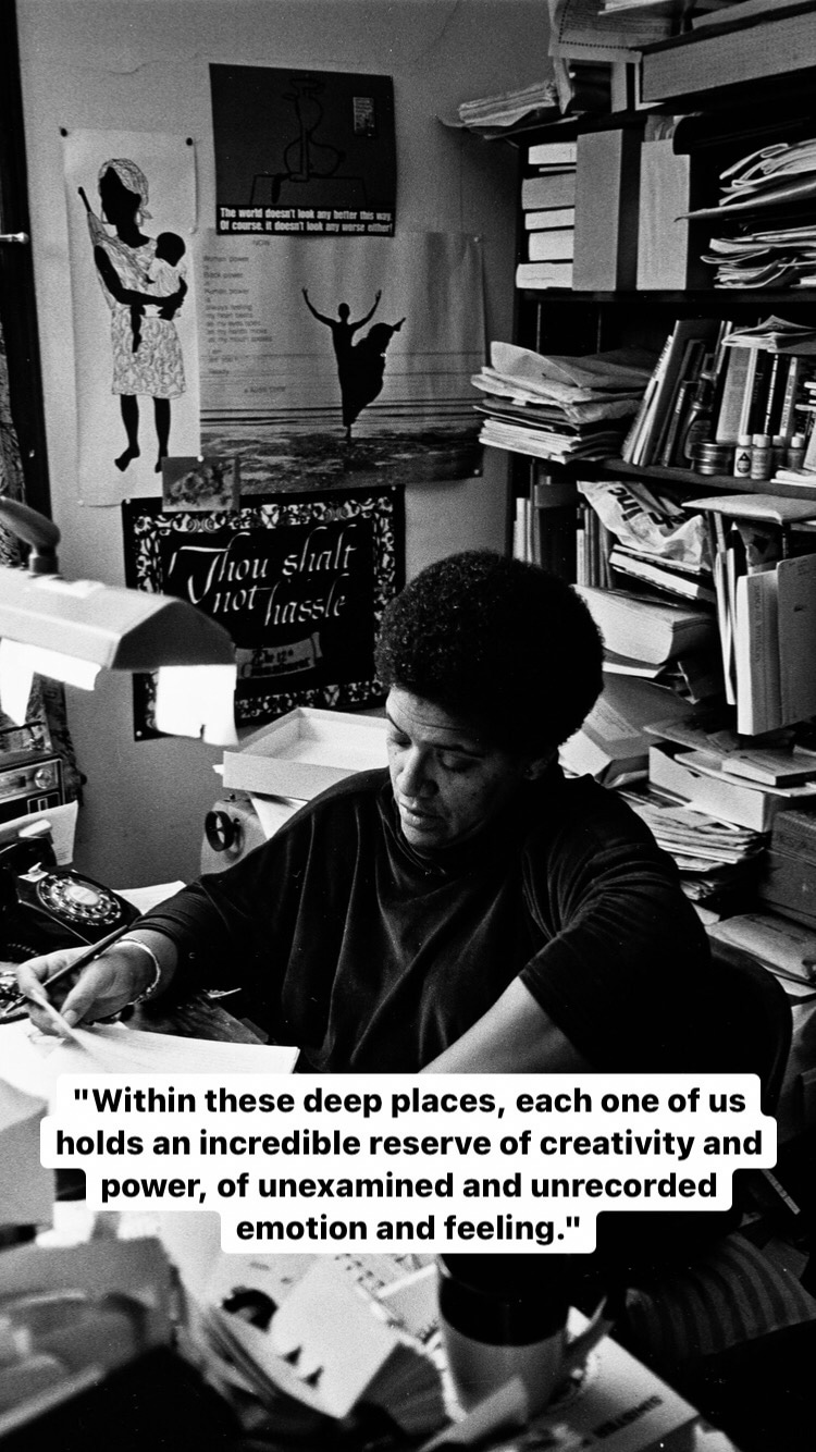 Photo of Audre Lorde