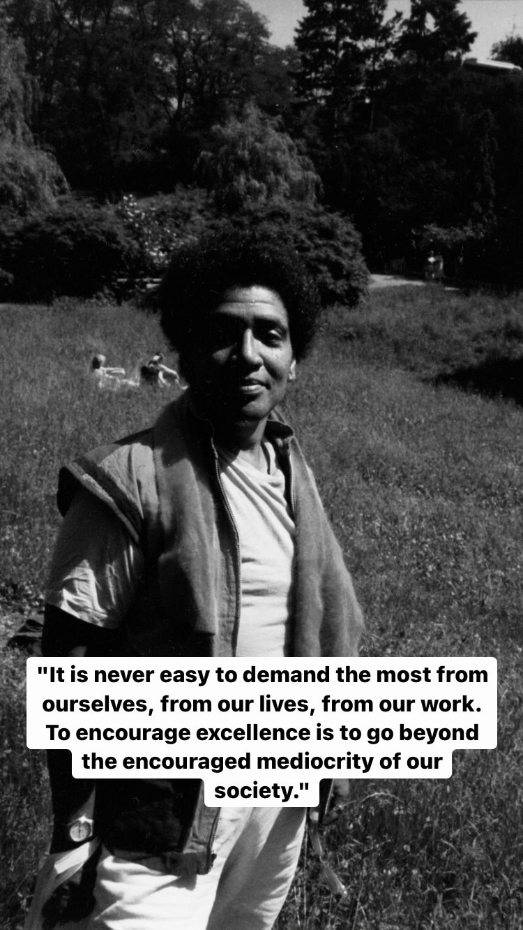 Photo of Audre Lorde