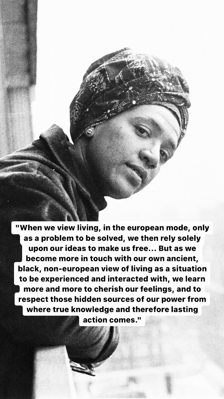 Photo of Audre Lorde