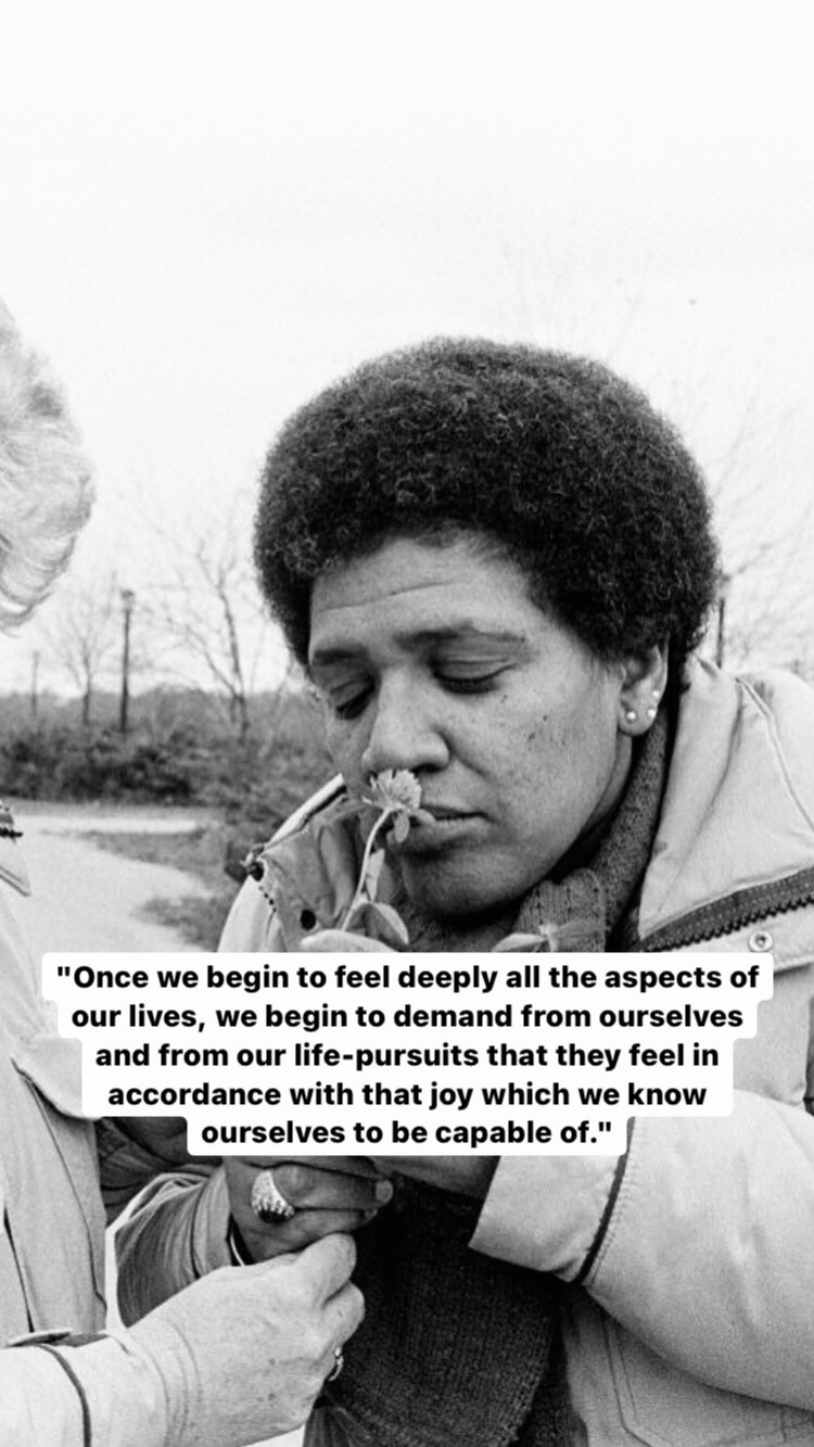 Photo of Audre Lorde
