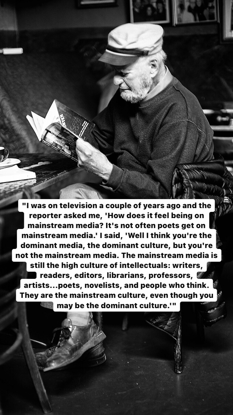 Photo of Lawrence Ferlinghetti
