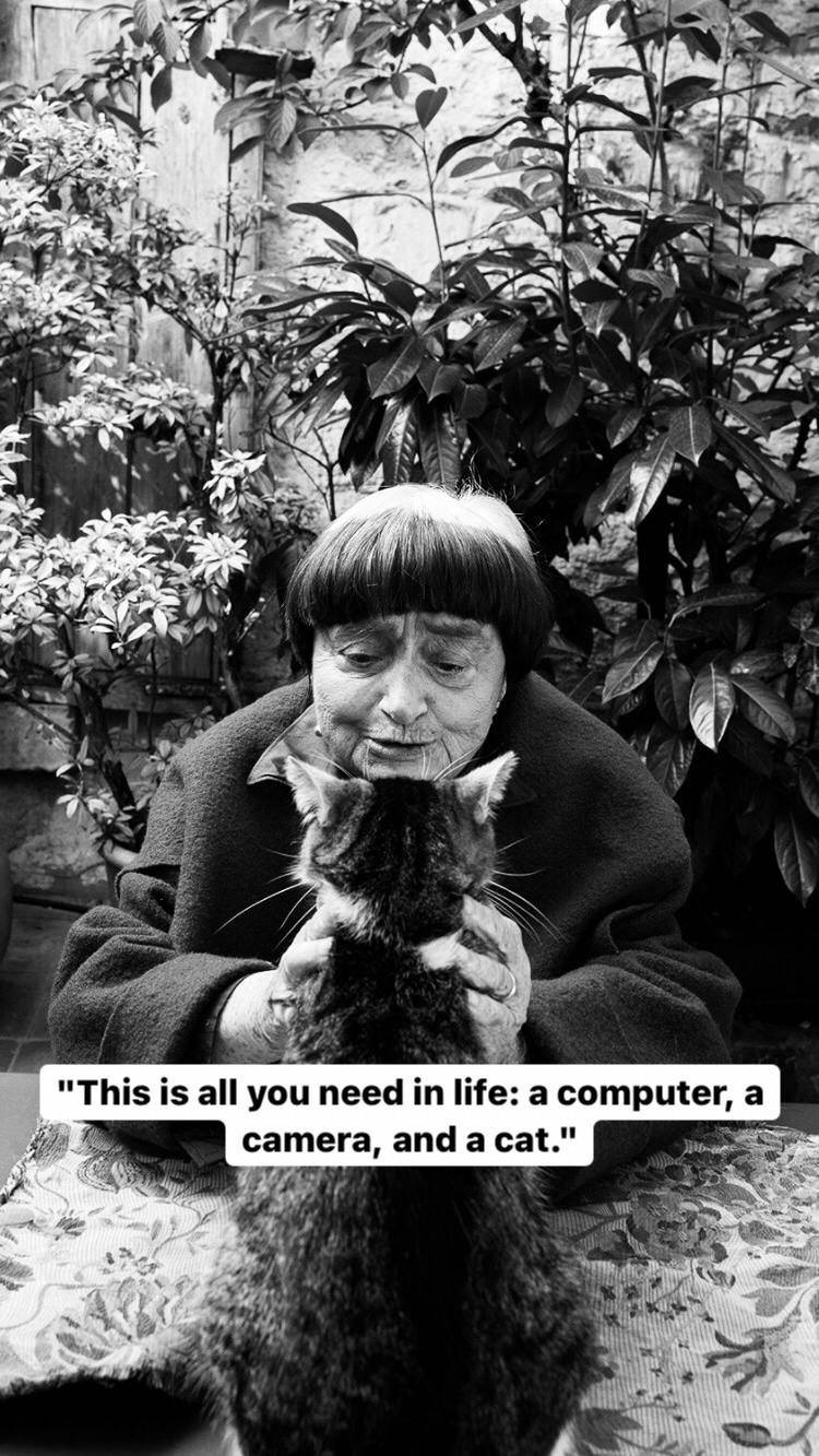Photo of Agnes Varda