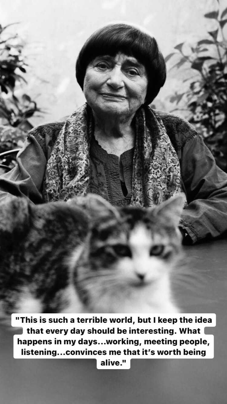 Photo of Agnes Varda