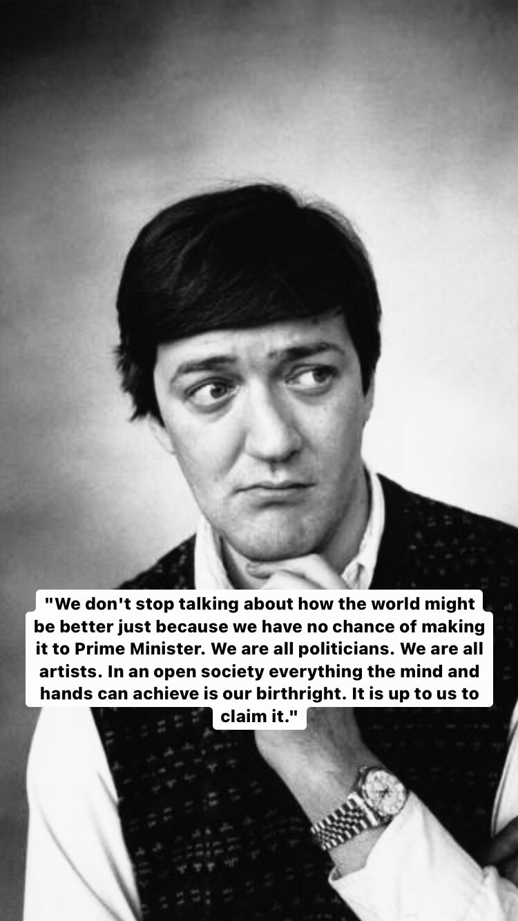 Photo of Stephen Fry