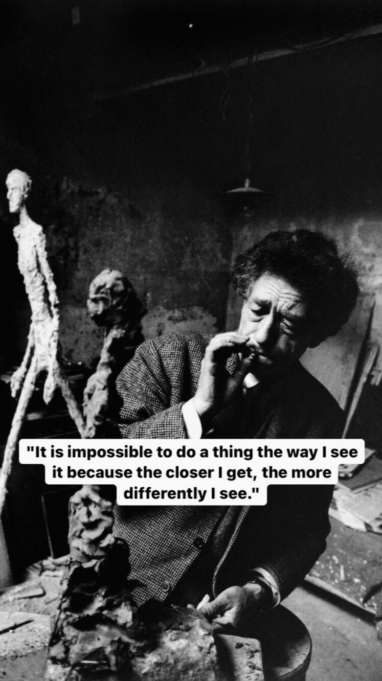 Photo of Alberto Giacometti