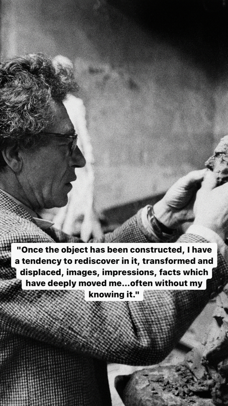 Photo of Alberto Giacometti