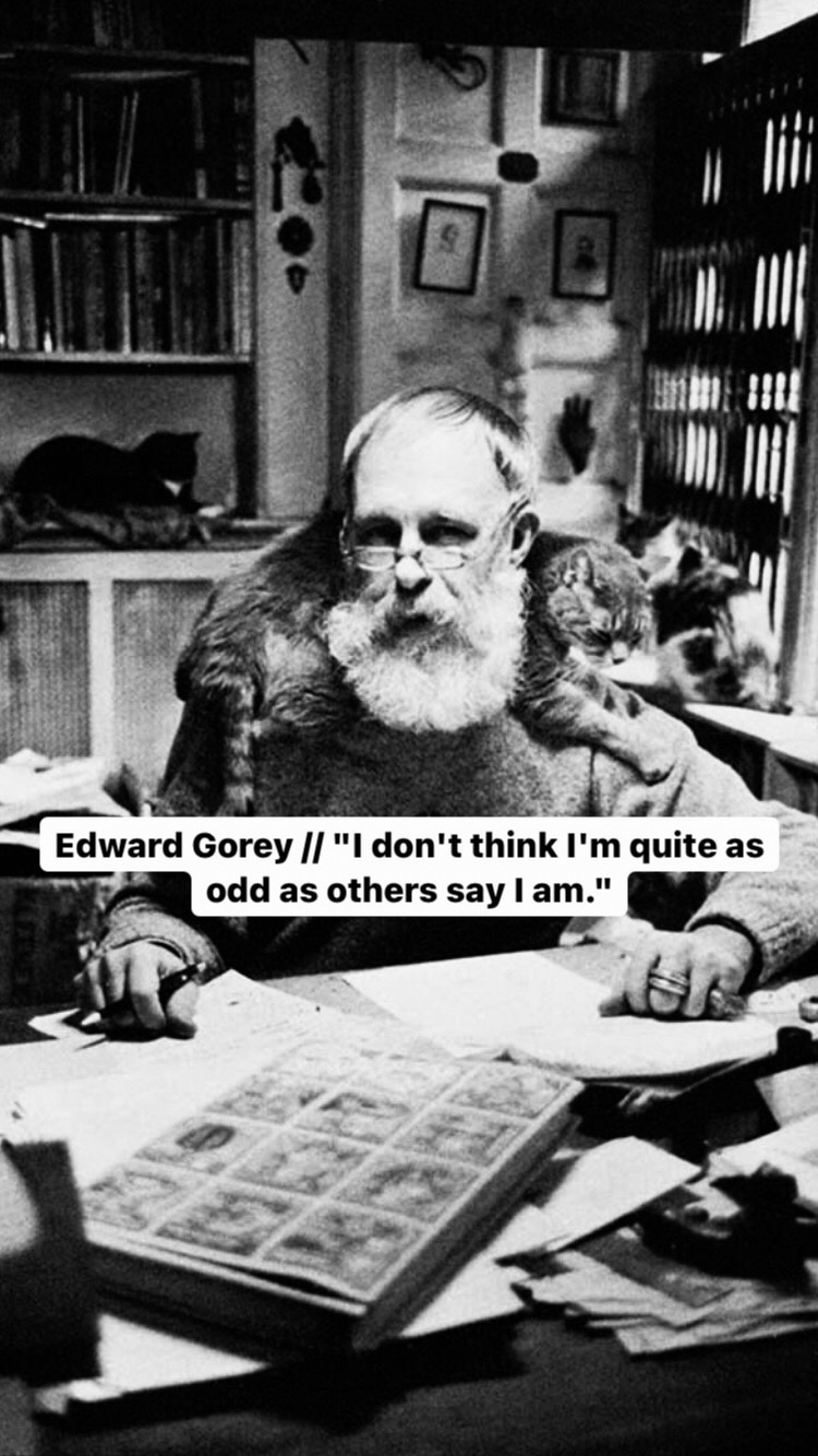 Photo of Edward Gorey