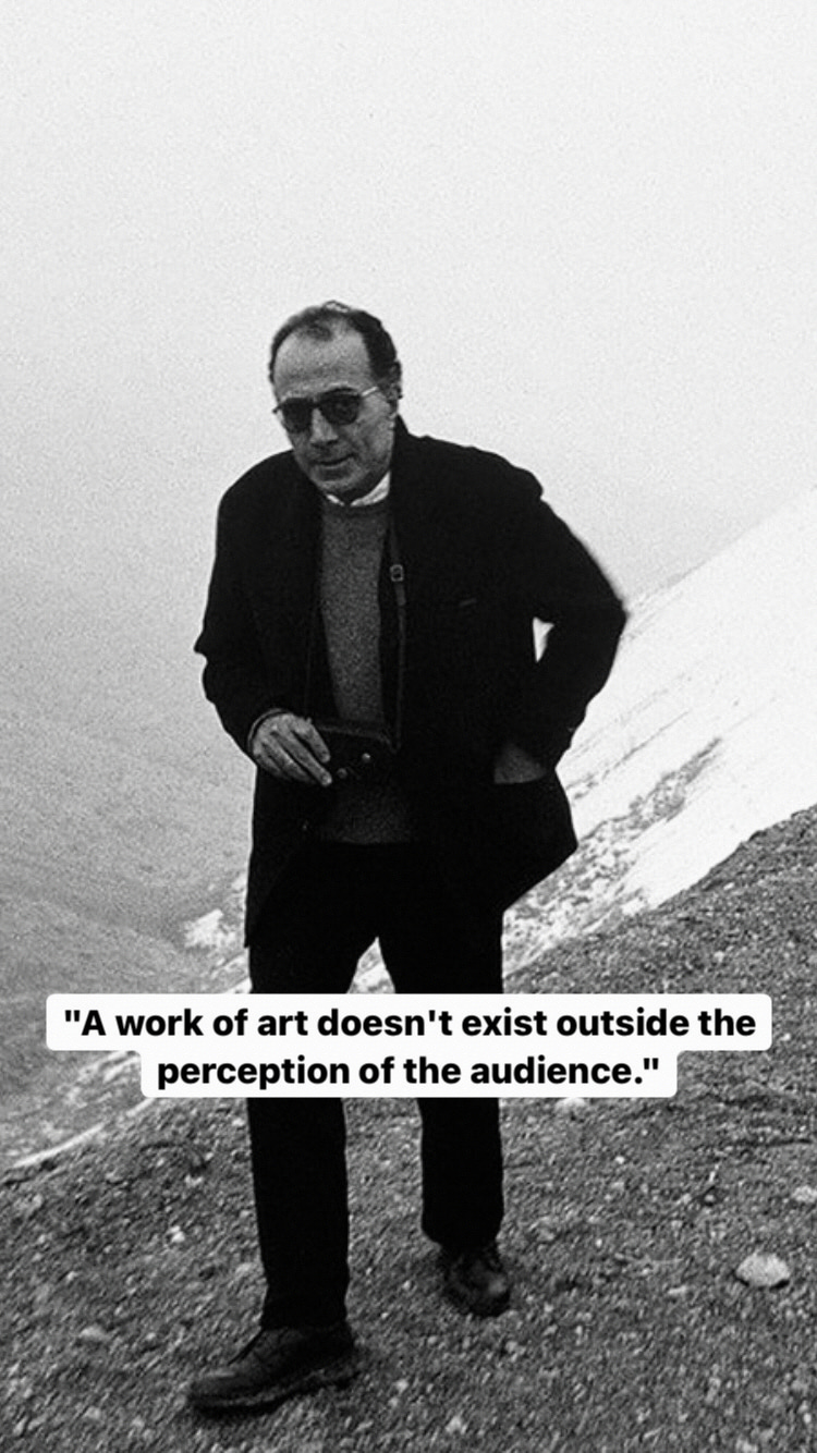 Photo of Abbas Kiarostami