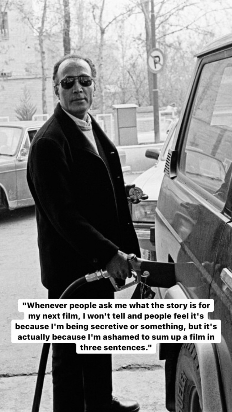 Photo of Abbas Kiarostami