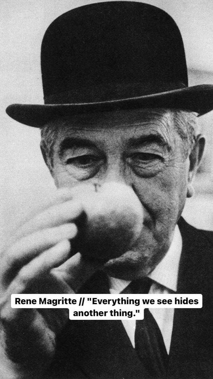 Photo of Rene Magritte