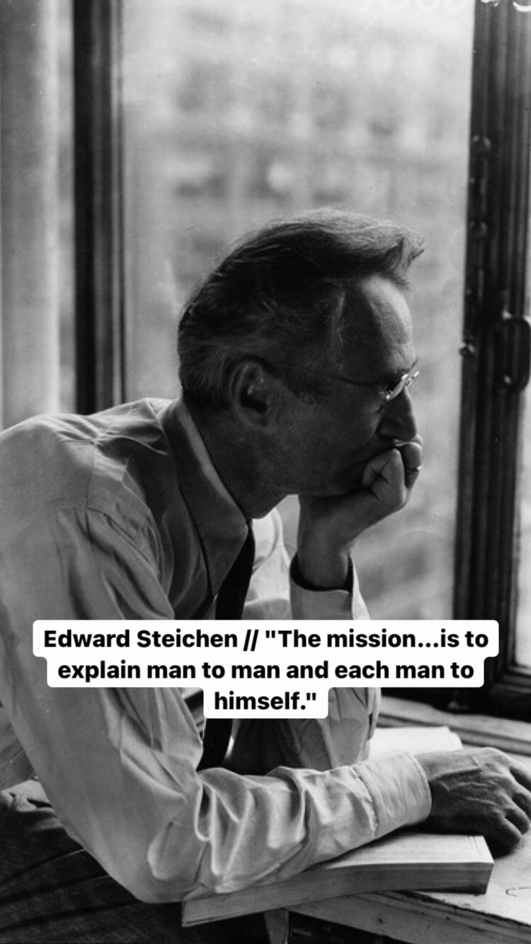Photo of Edward Steichen
