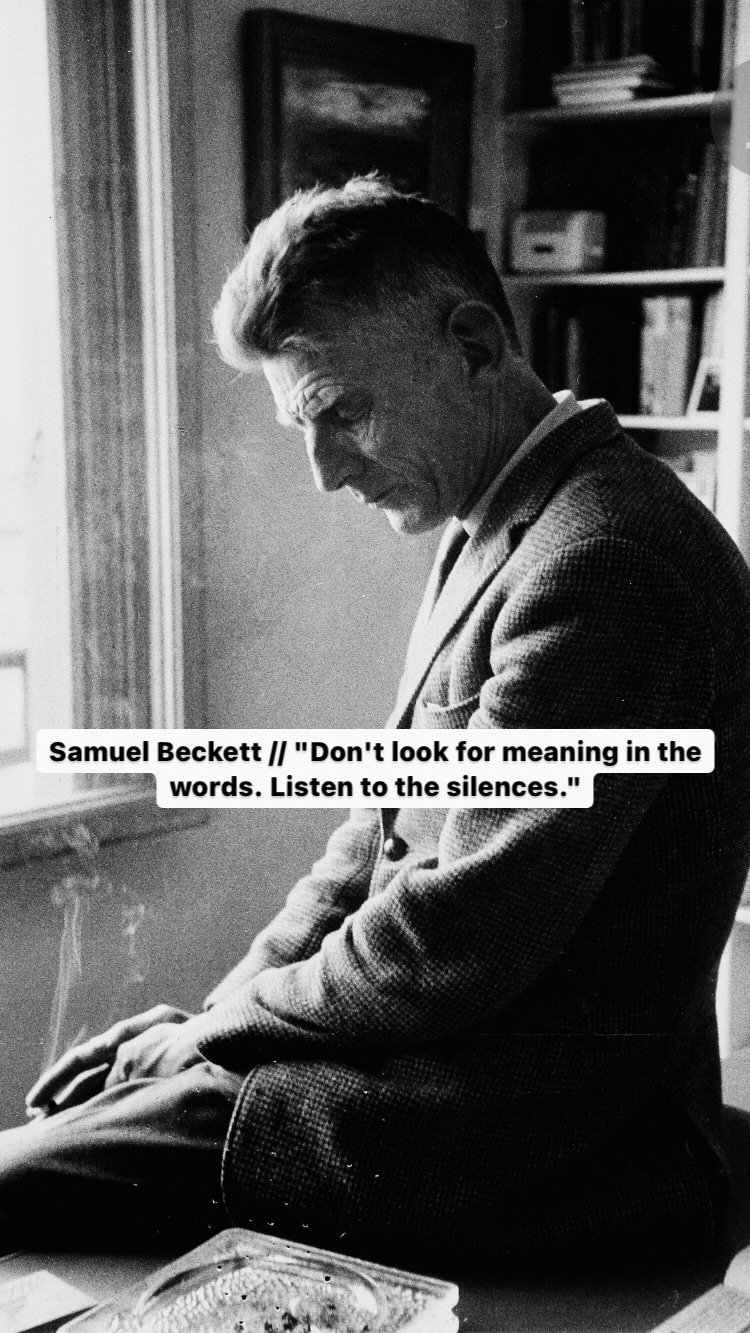 Photo of Samuel Beckett