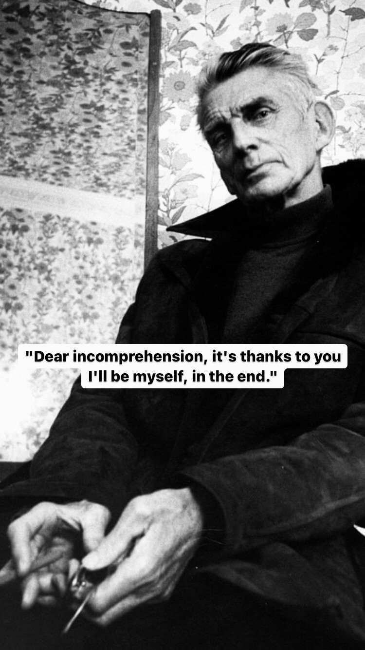 Photo of Samuel Beckett