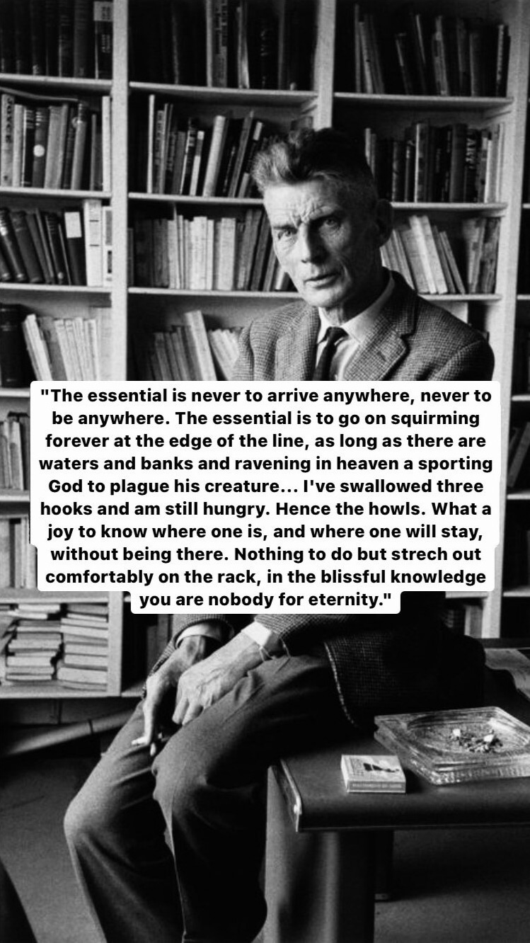 Photo of Samuel Beckett