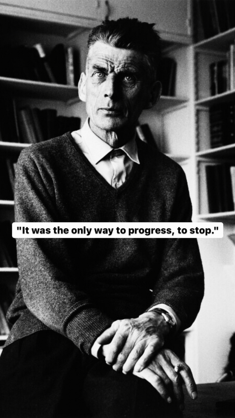 Photo of Samuel Beckett