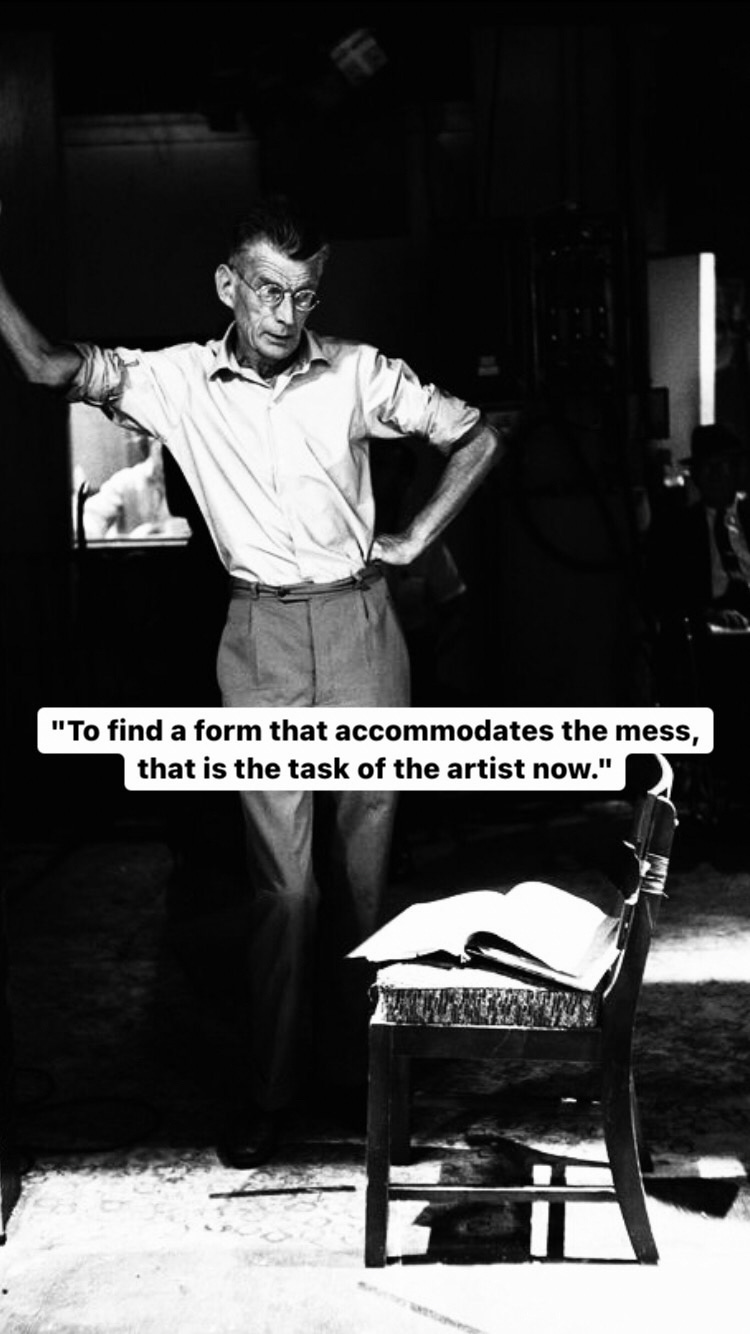 Photo of Samuel Beckett