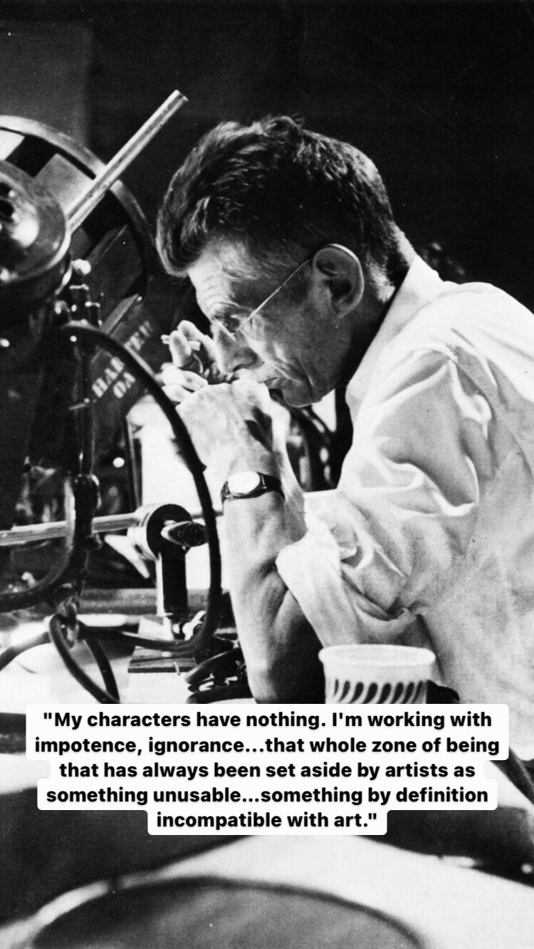 Photo of Samuel Beckett