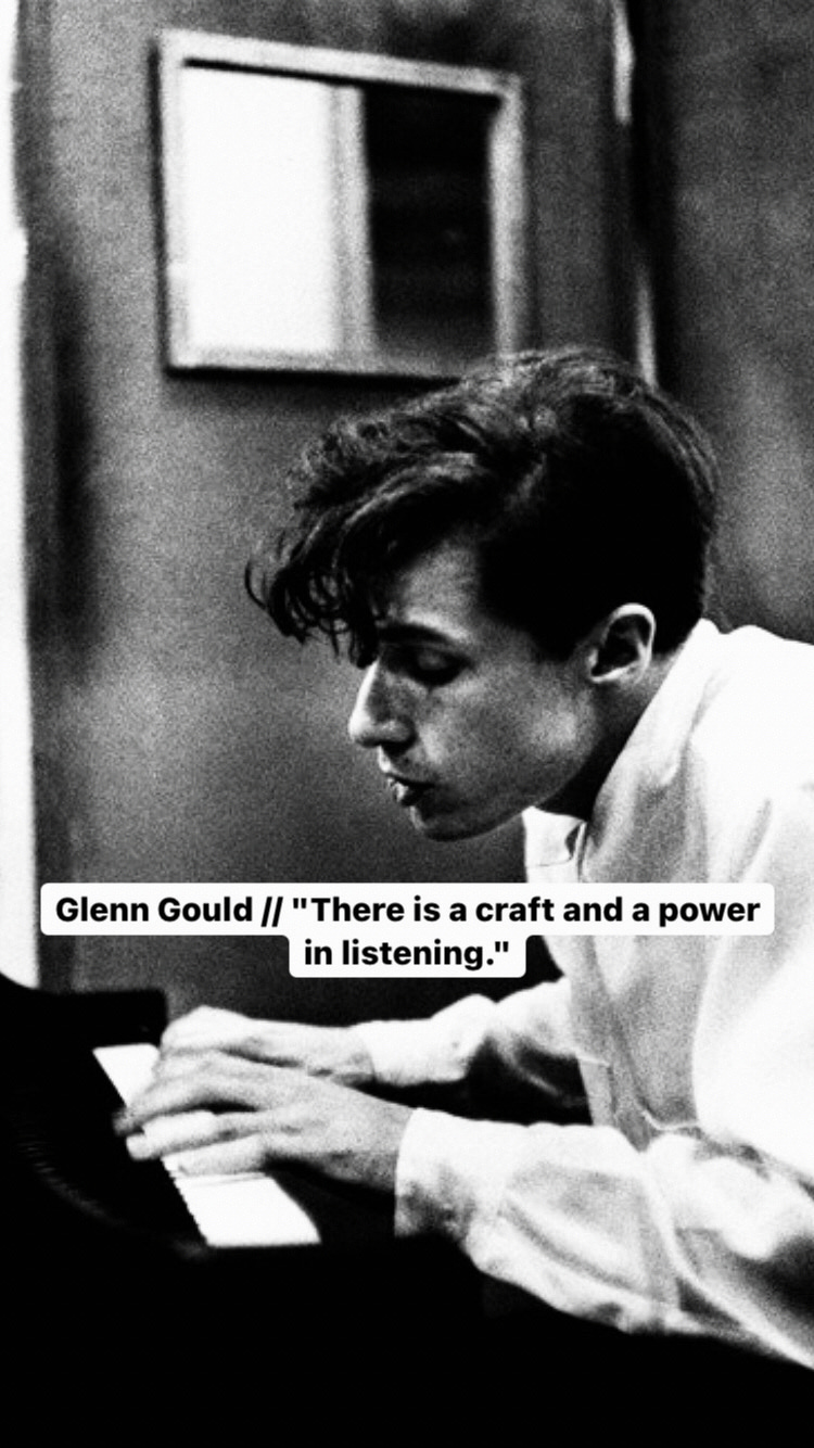 Photo of Glenn Gould