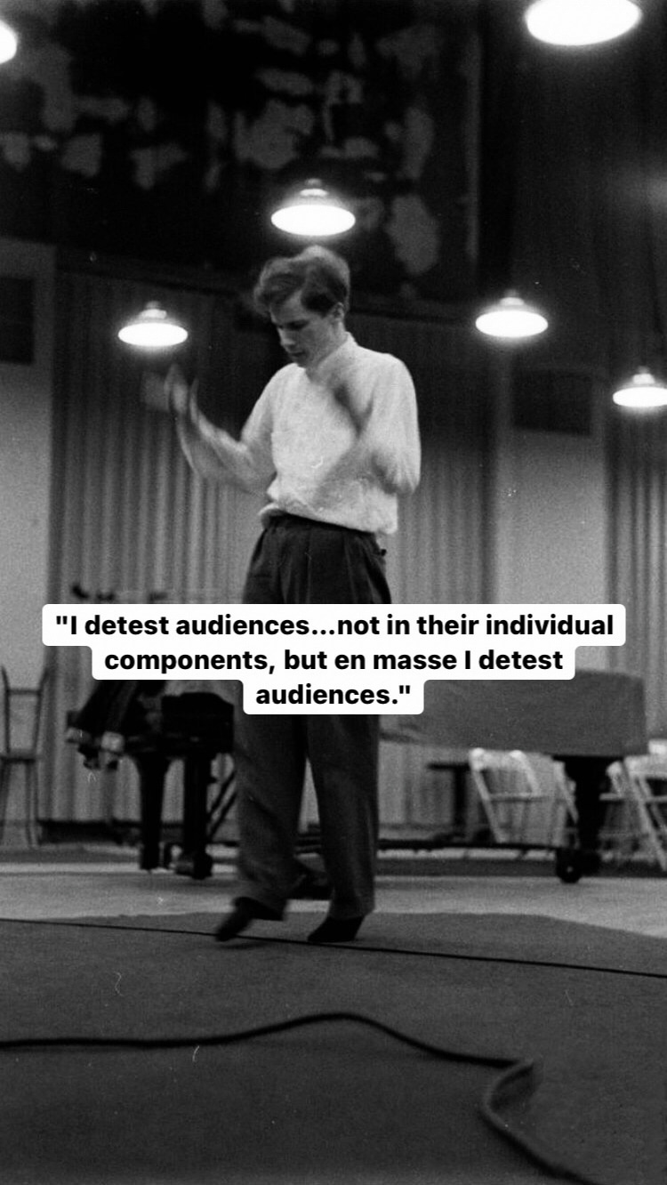 Photo of Glenn Gould