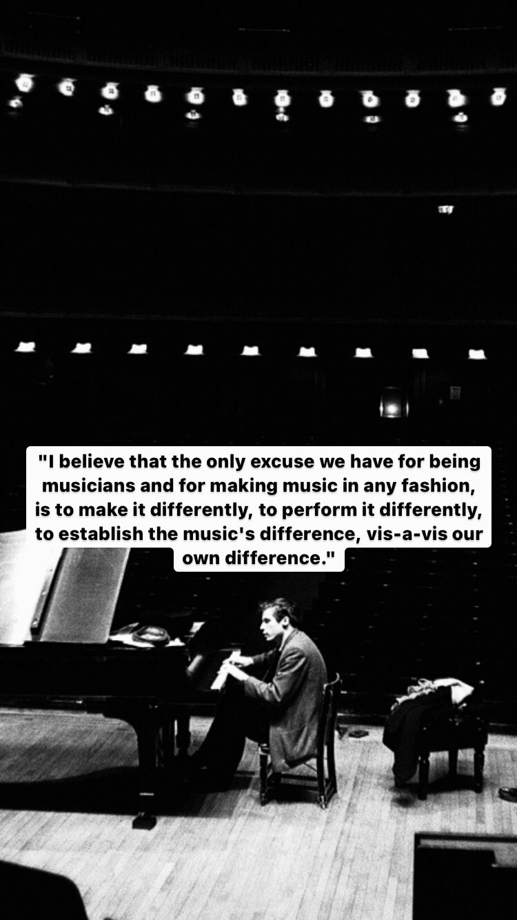 Photo of Glenn Gould