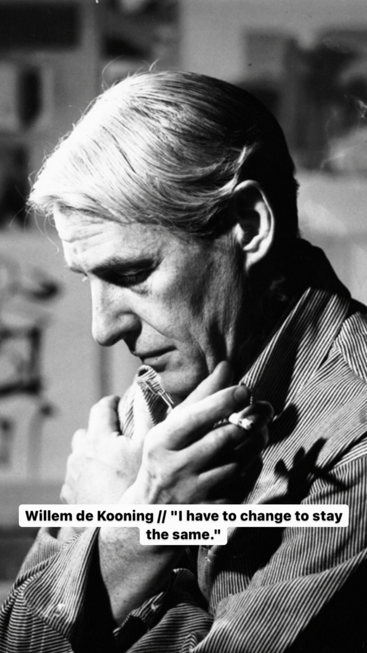 Photo of Willem de Kooning