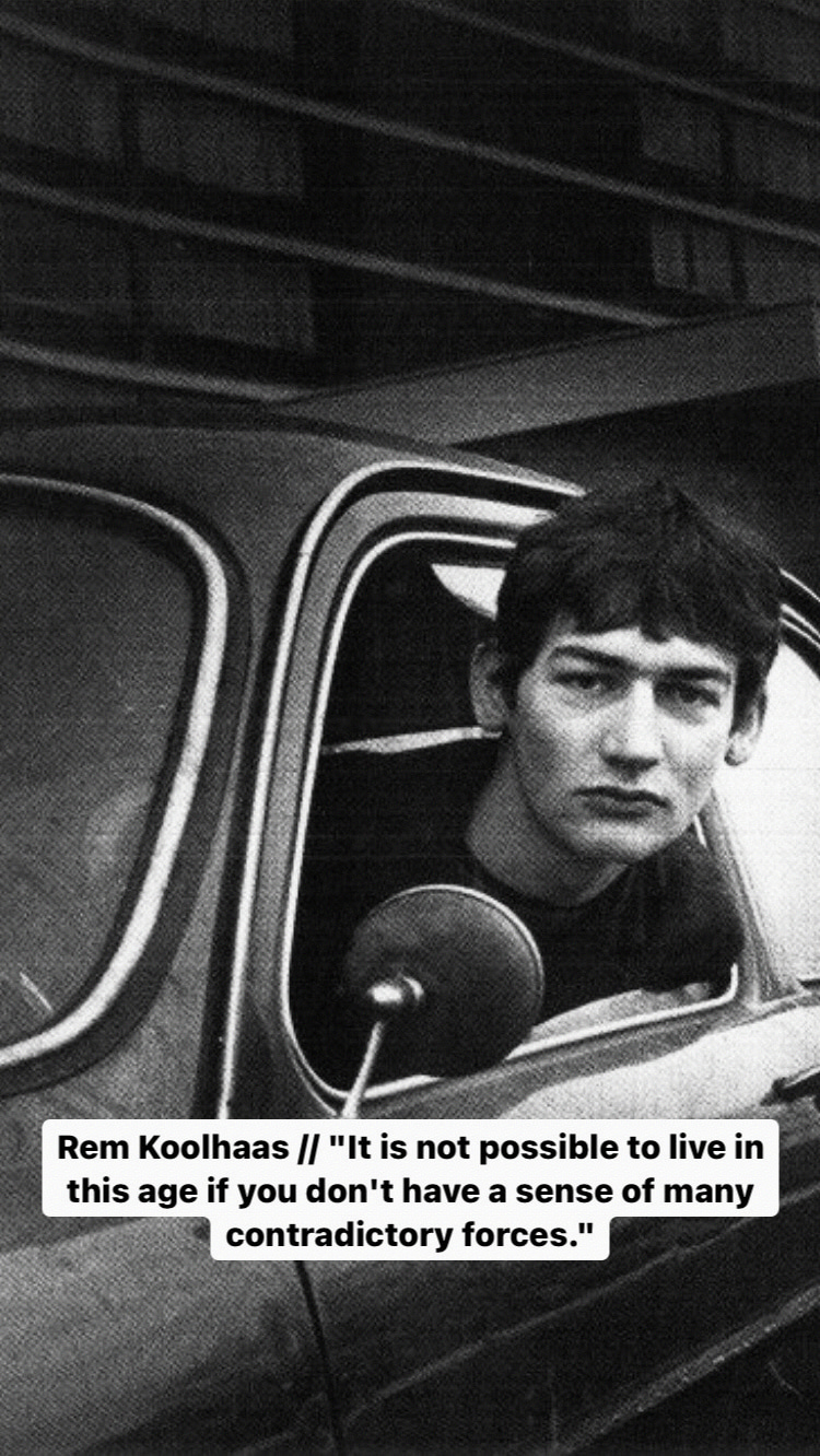 Photo of Rem Koolhaas