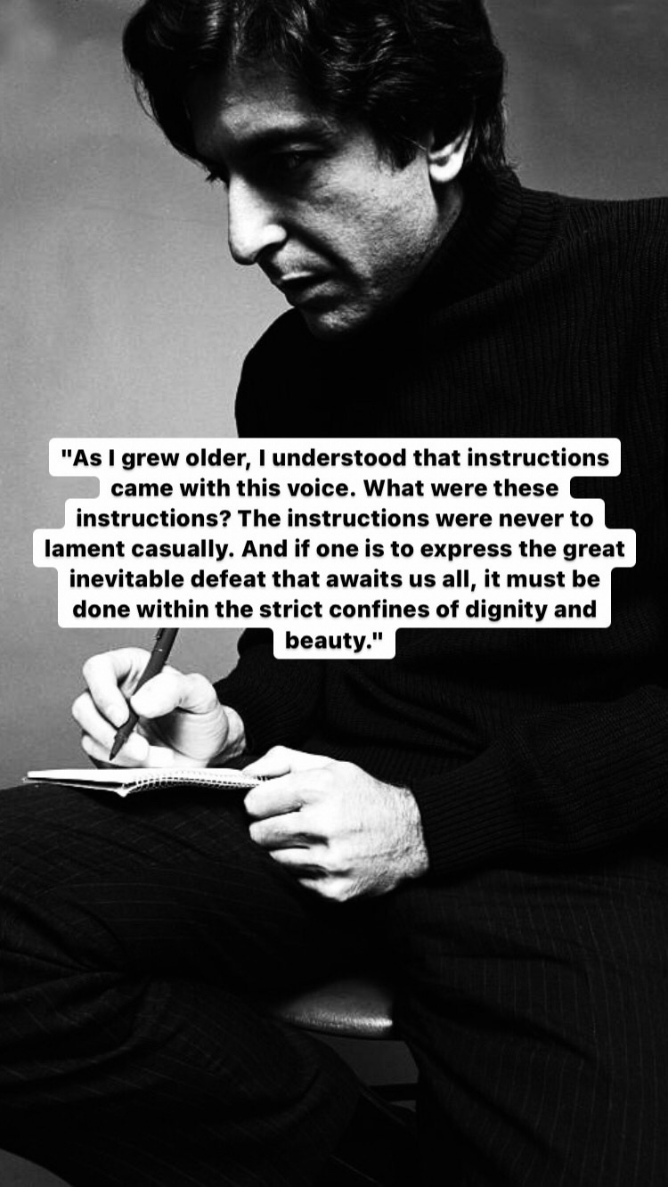 Photo of Leonard Cohen